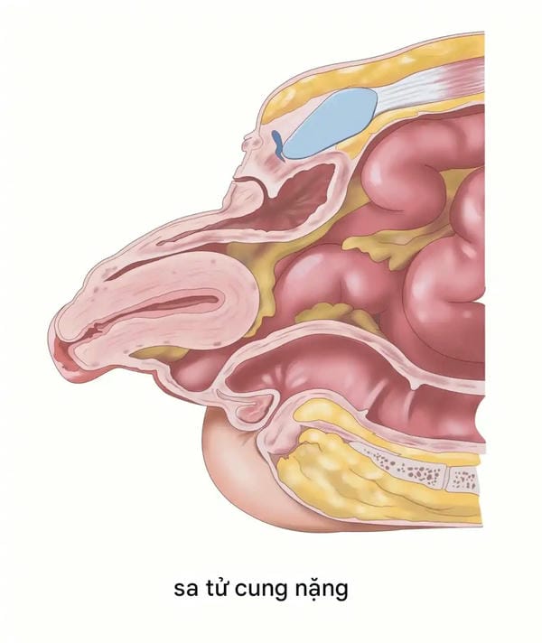 hình ảnh sa tử cung độ 1 16