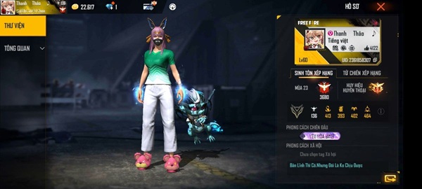 ảnh acc ff giàu 1