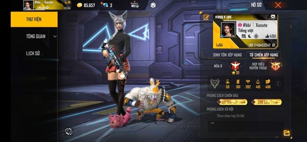 ảnh acc ff giàu 10