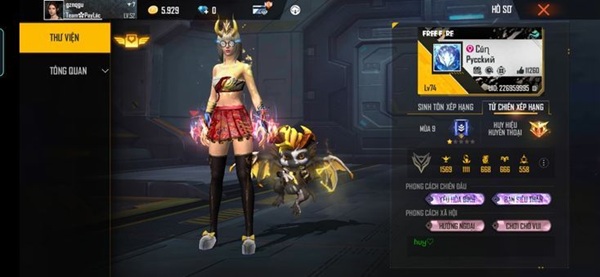 ảnh acc ff giàu 18