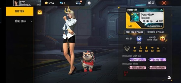 ảnh acc ff giàu 21