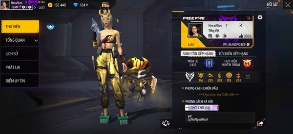 ảnh acc ff giàu 30