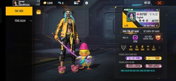 ảnh acc ff giàu 37