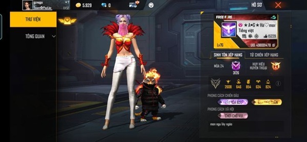 ảnh acc ff giàu 4