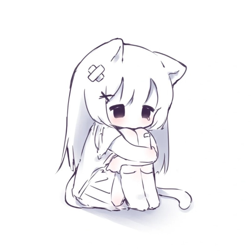 ảnh anime buồn 15
