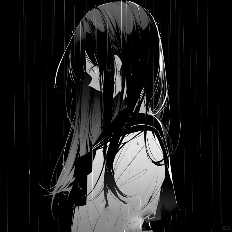 ảnh anime buồn 5
