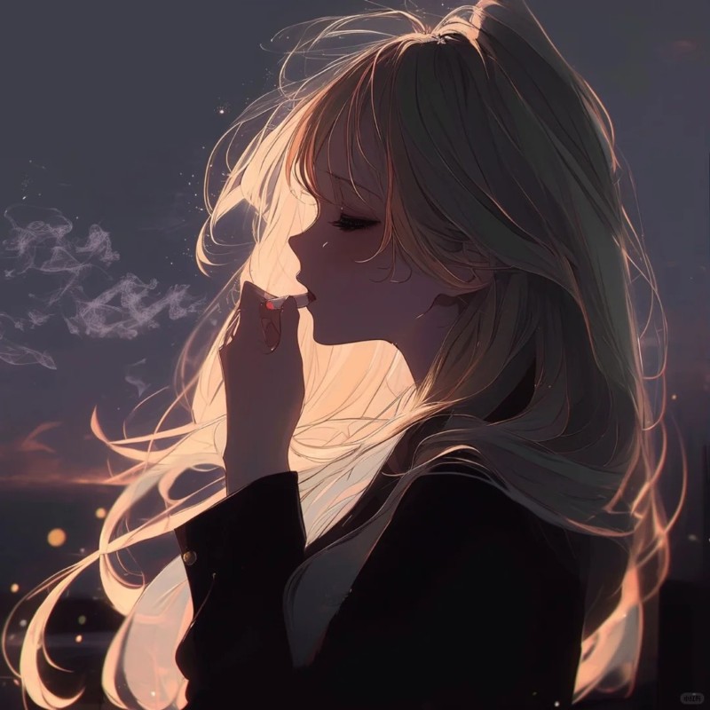 ảnh anime buồn 8