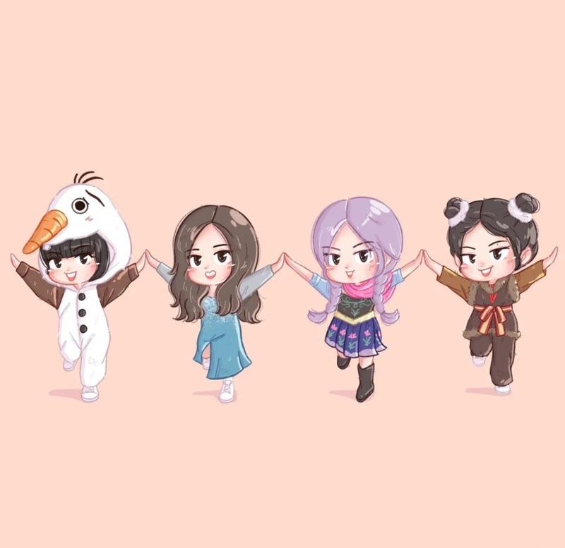 ảnh blackpink cute cả nhóm 10