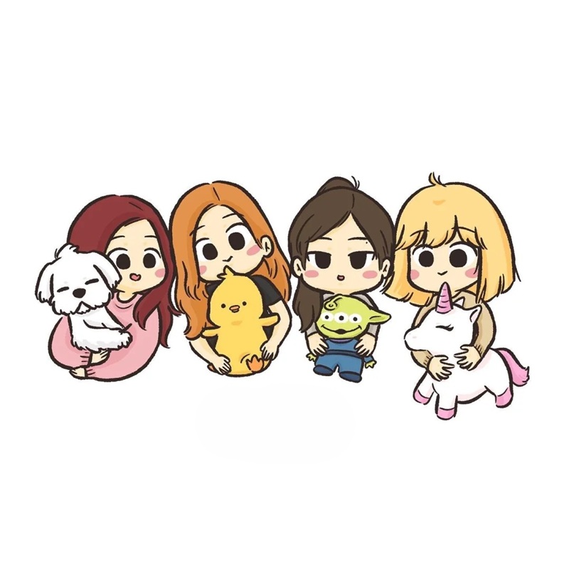 ảnh blackpink cute cả nhóm 22