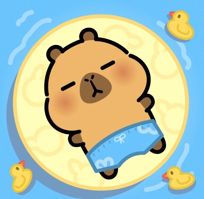 ảnh capybara dễ thương 37