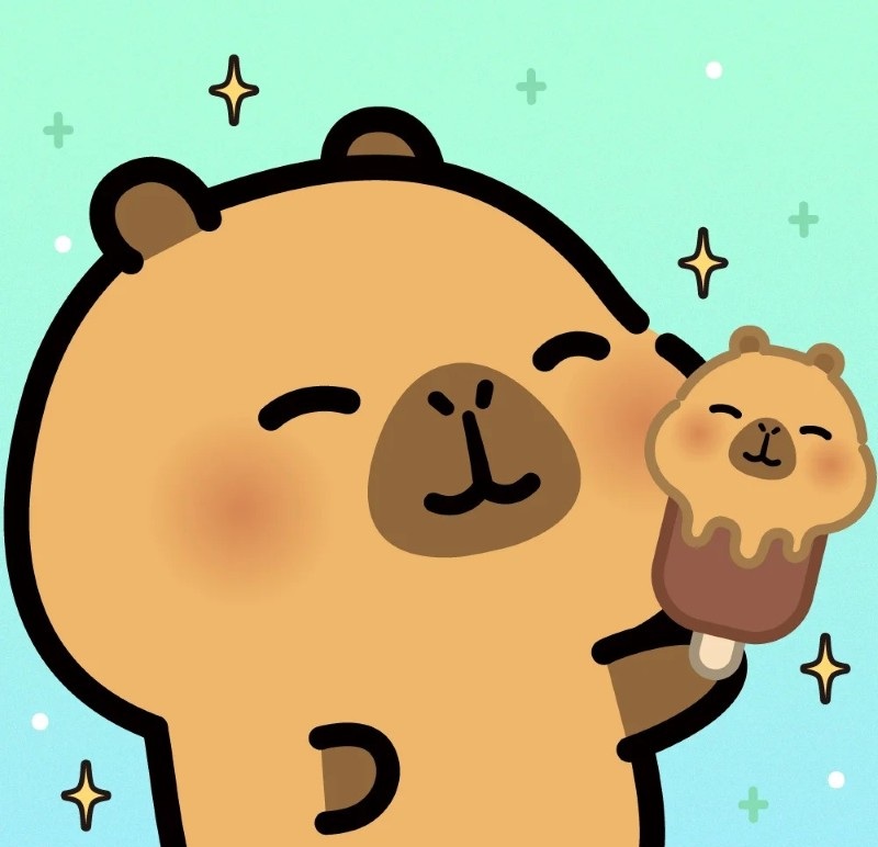 ảnh capybara dễ thương 38