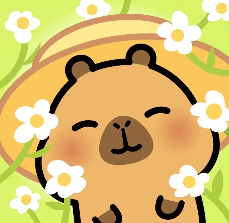 ảnh capybara dễ thương 39