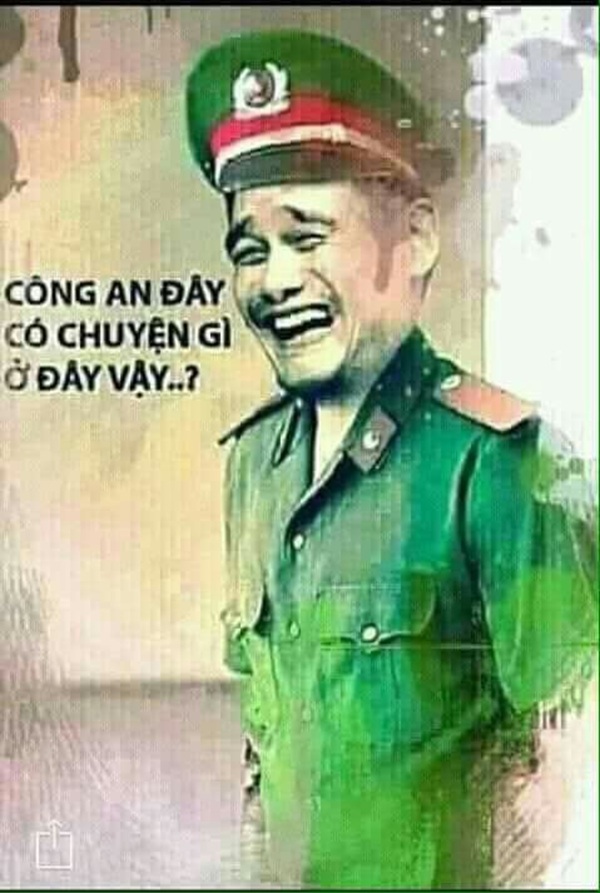 ảnh chế công an
