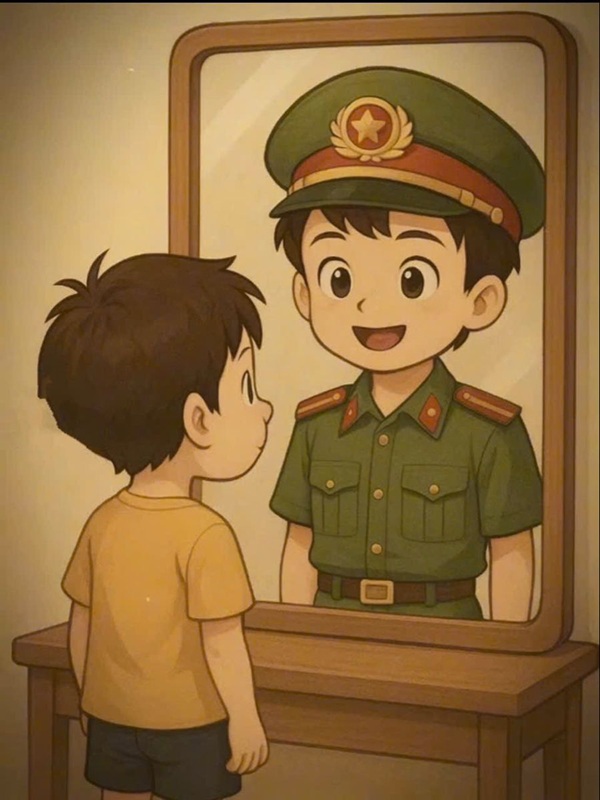 ảnh công an chibi