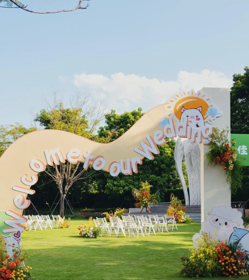 ảnh cổng cưới 34