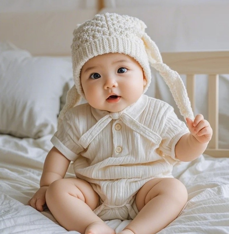 ảnh em bé trai dễ thương
