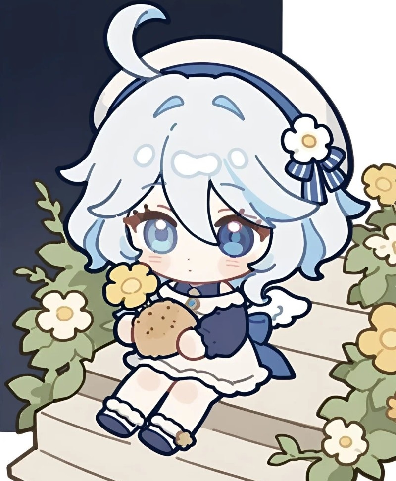 ảnh furina chibi