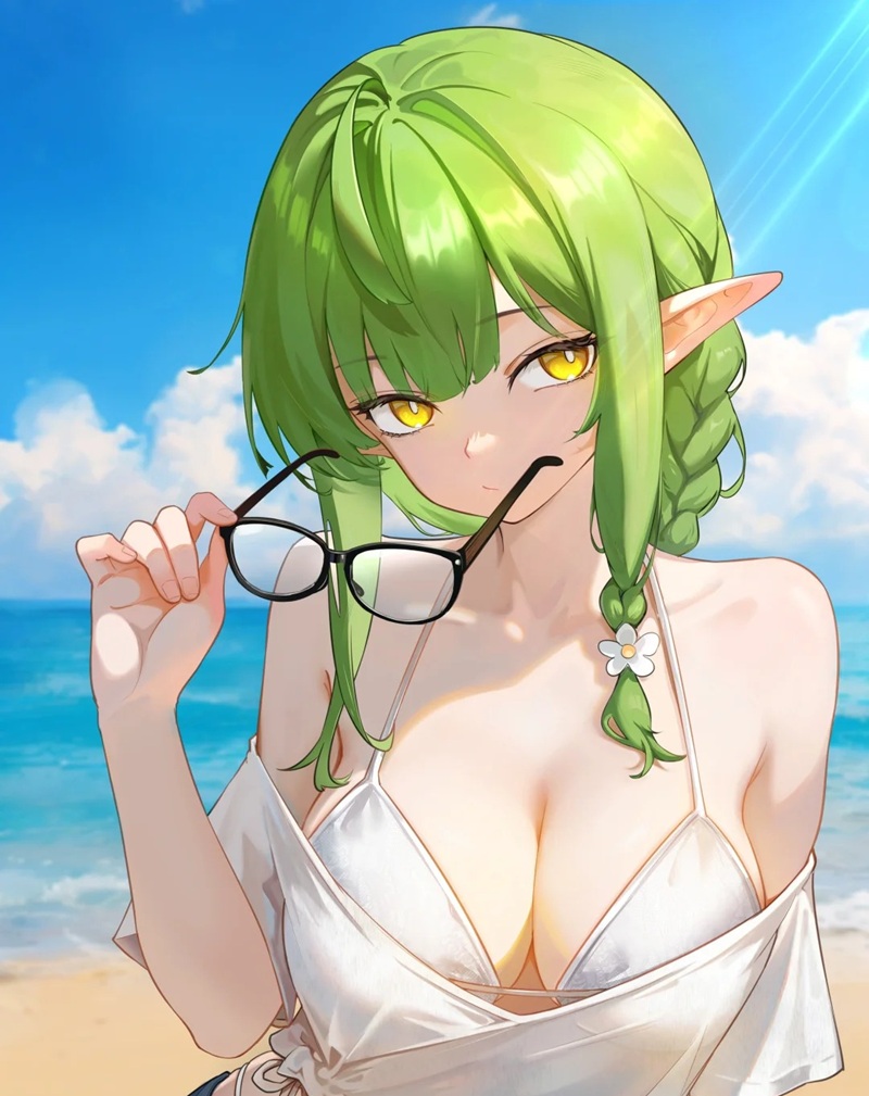 ảnh gái anime mặc bikini 10