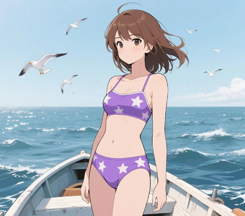 ảnh gái anime mặc bikini 12