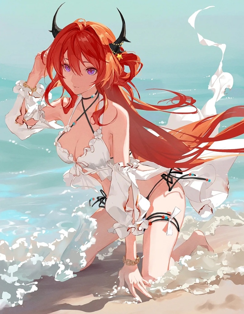 ảnh gái anime mặc bikini 13