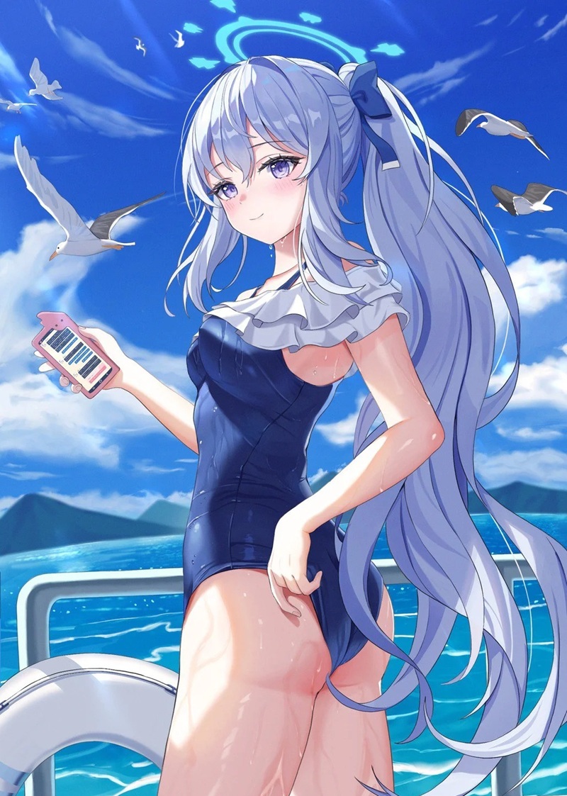 ảnh gái anime mặc bikini 22