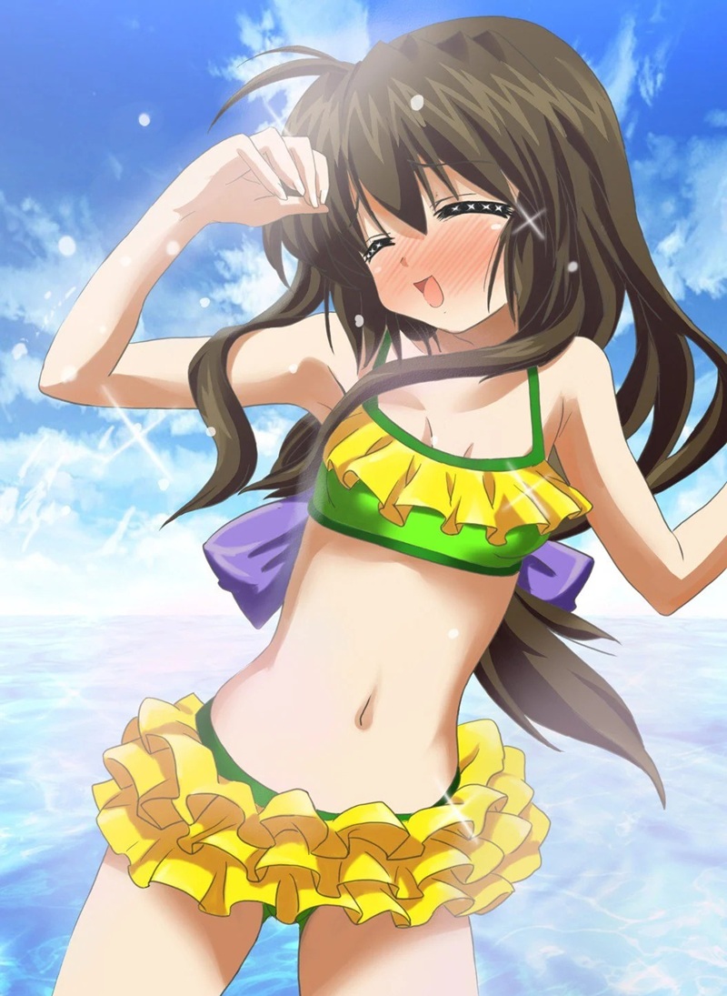 ảnh gái anime mặc bikini 34