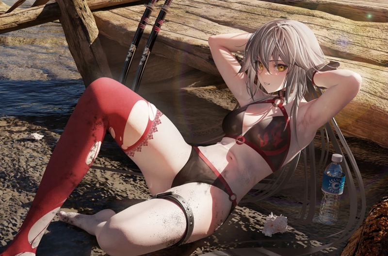 ảnh gái anime mặc bikini 4