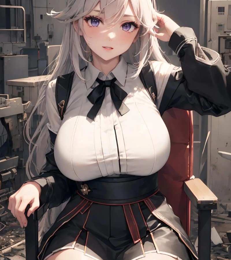 ảnh gái anime to tròn 10