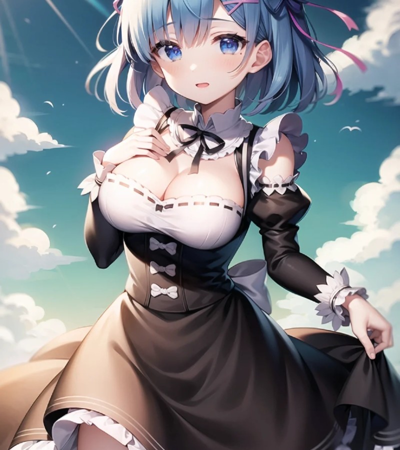 ảnh gái anime to tròn 16