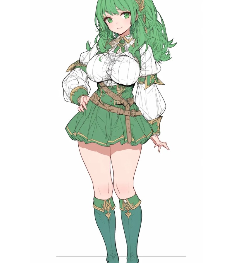 ảnh gái anime to tròn 19