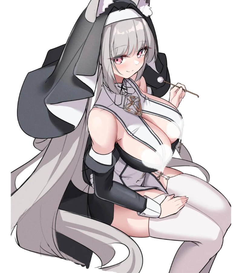 ảnh gái anime to tròn 32