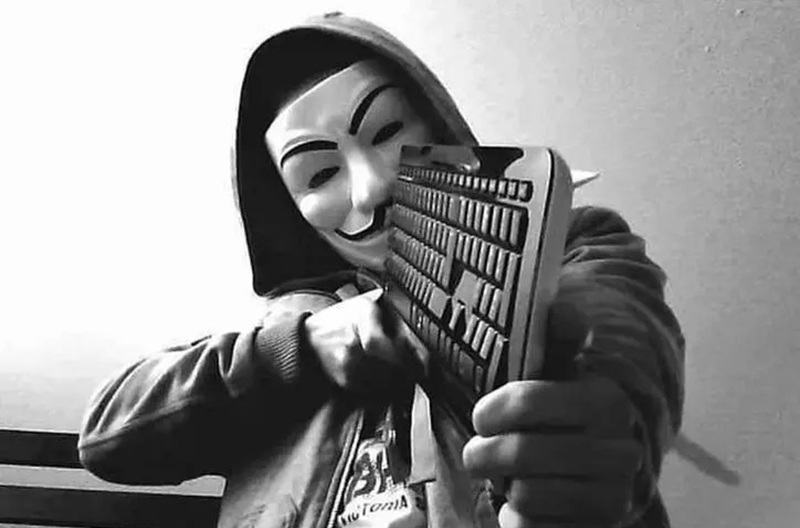 ảnh hacker trẻ trâu