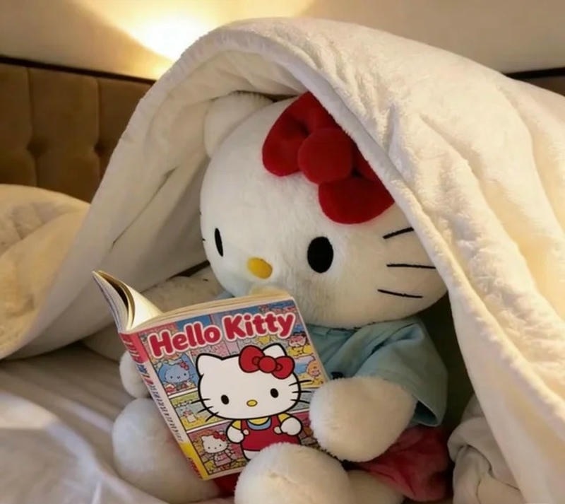 ảnh Hello Kitty cute vô tri cực kỳ đáng yêu