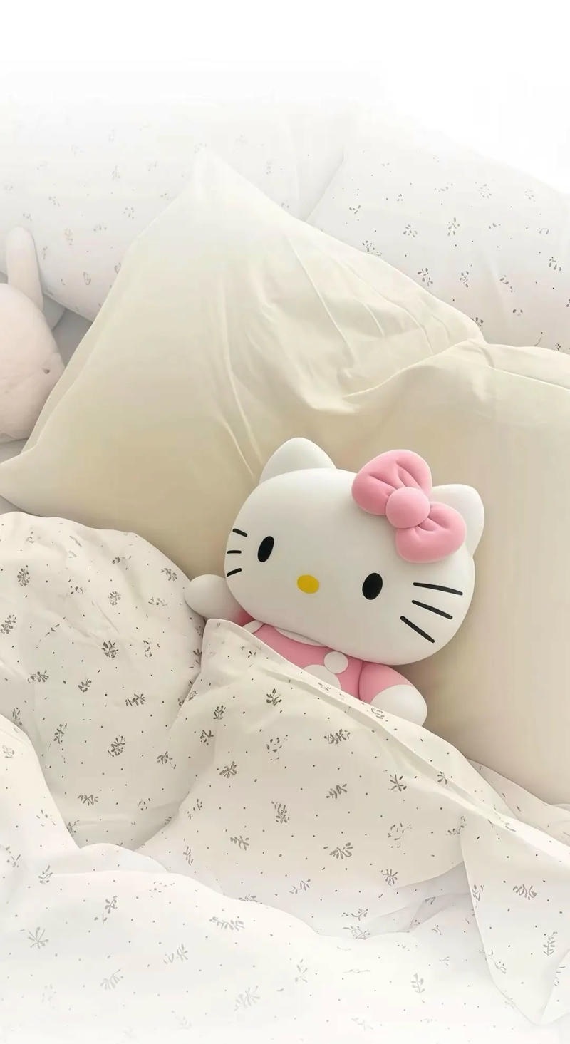 hình Hello Kitty cute phong cách hoạt hình Nhật
