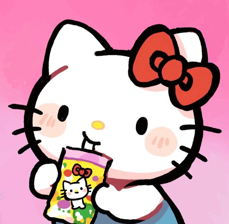 Hello Kitty cute đơn giản dễ thương