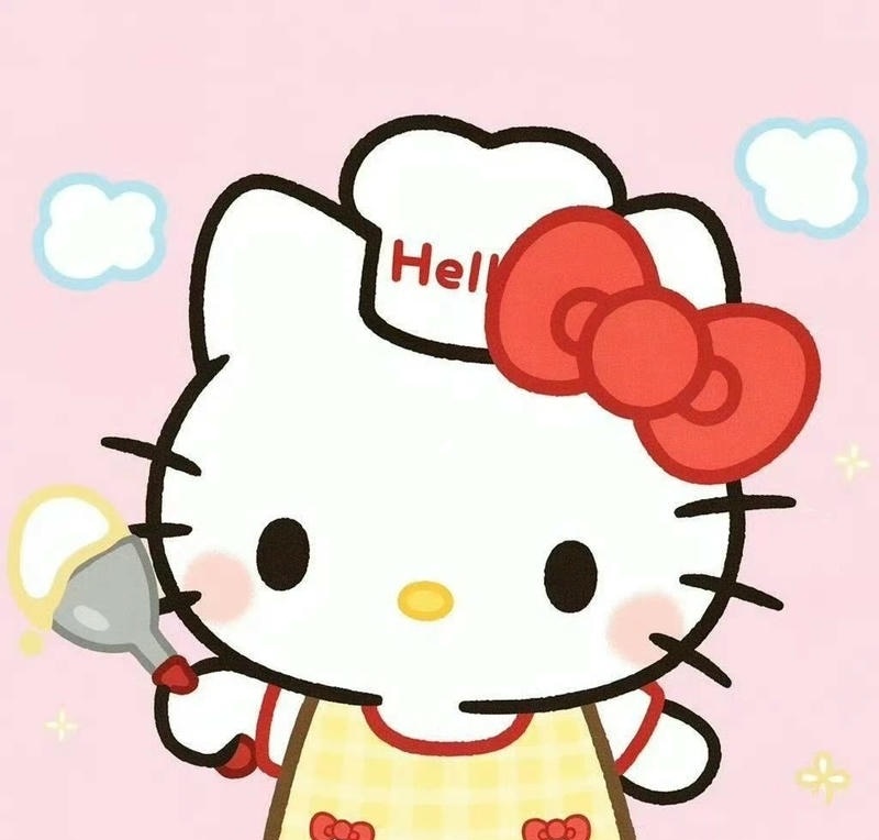 ảnh Hello Kitty cute vô tri meme hài hước