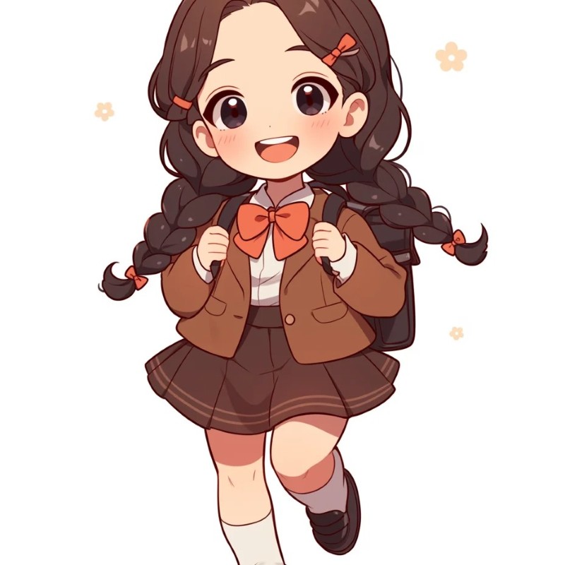 ảnh học sinh chibi 2