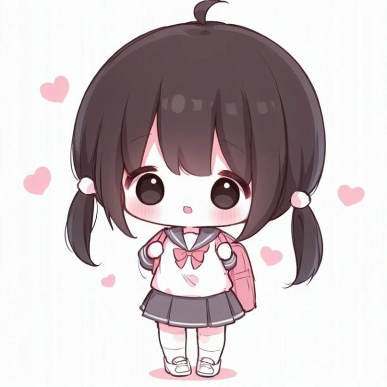 Tuyển chọn 99+ ảnh học sinh chibi cute – Gợi nhớ tuổi học trò hồn nhiên