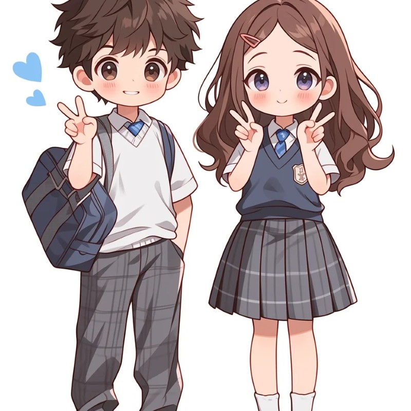 ảnh học sinh chibi 25