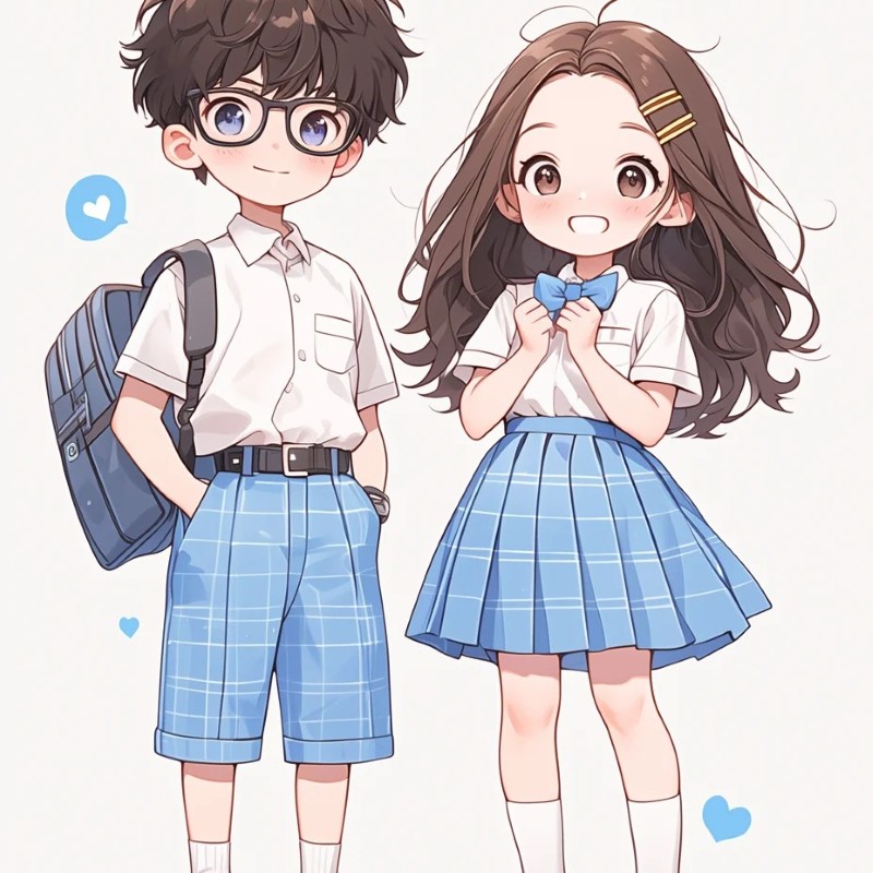 ảnh học sinh chibi 27