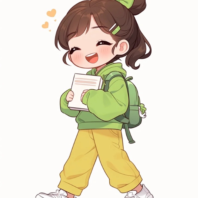 ảnh học sinh chibi 4