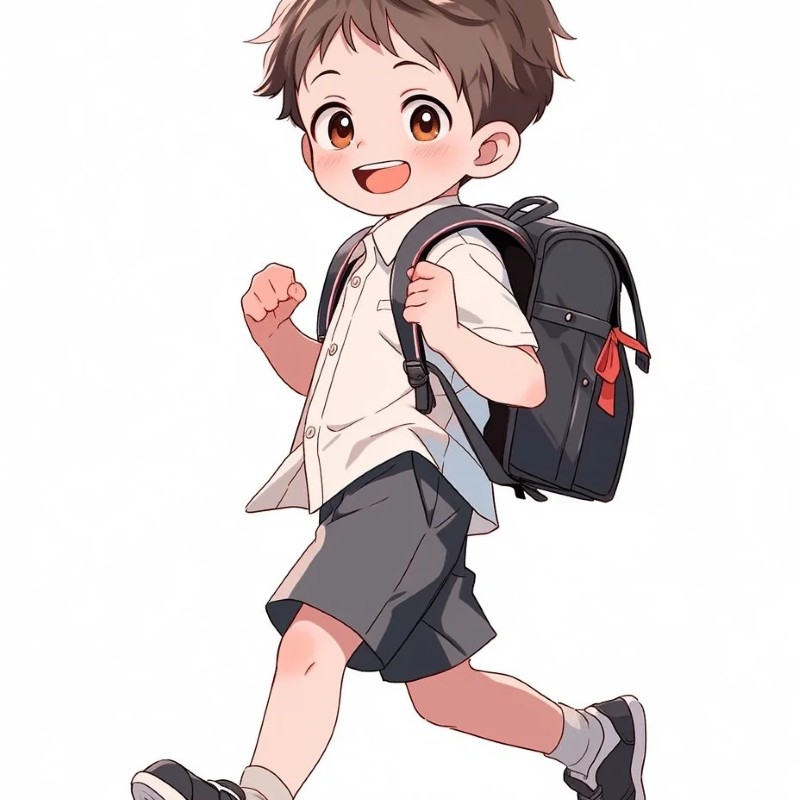 ảnh học sinh chibi 8