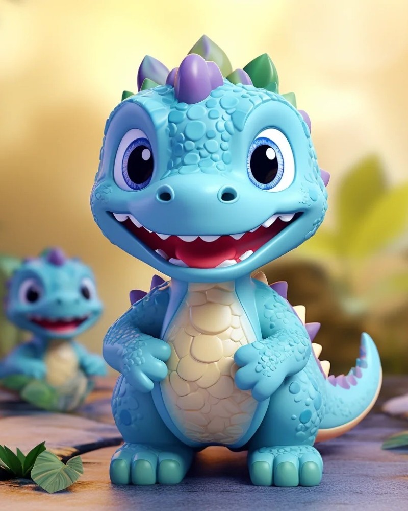 ảnh khủng long cute 1
