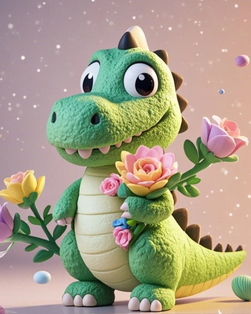 ảnh khủng long cute 17