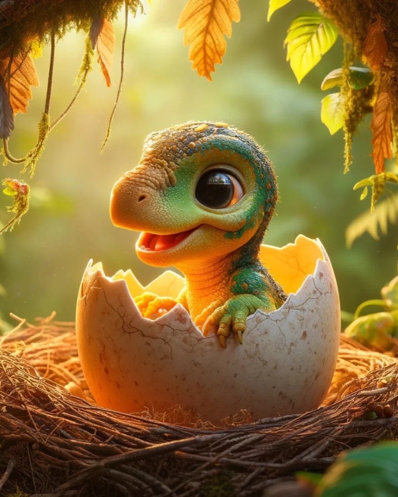 ảnh khủng long cute 37