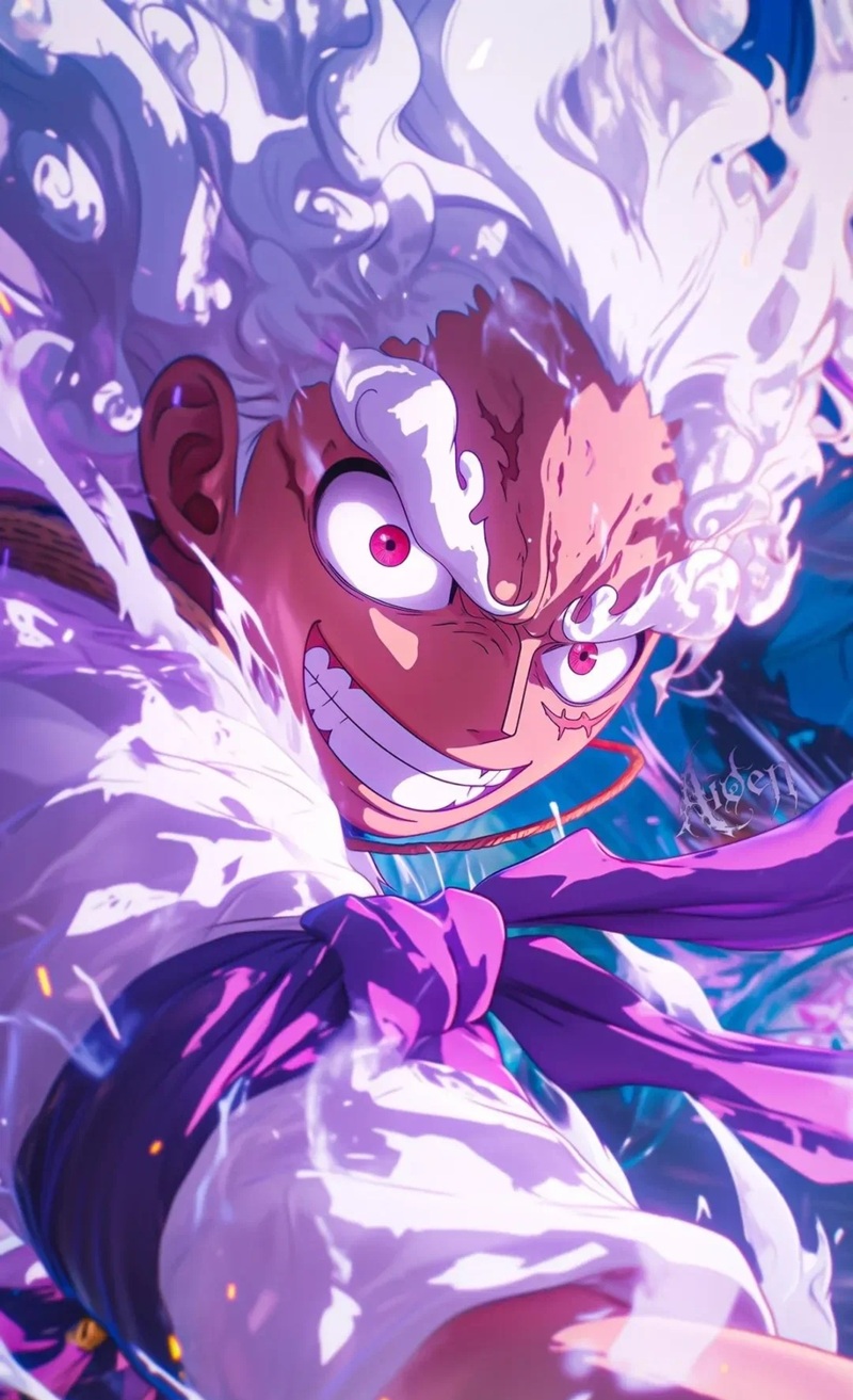 ảnh luffy gear 5 10