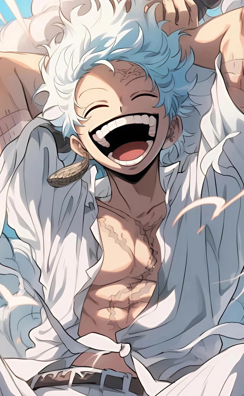 ảnh luffy gear 5 14