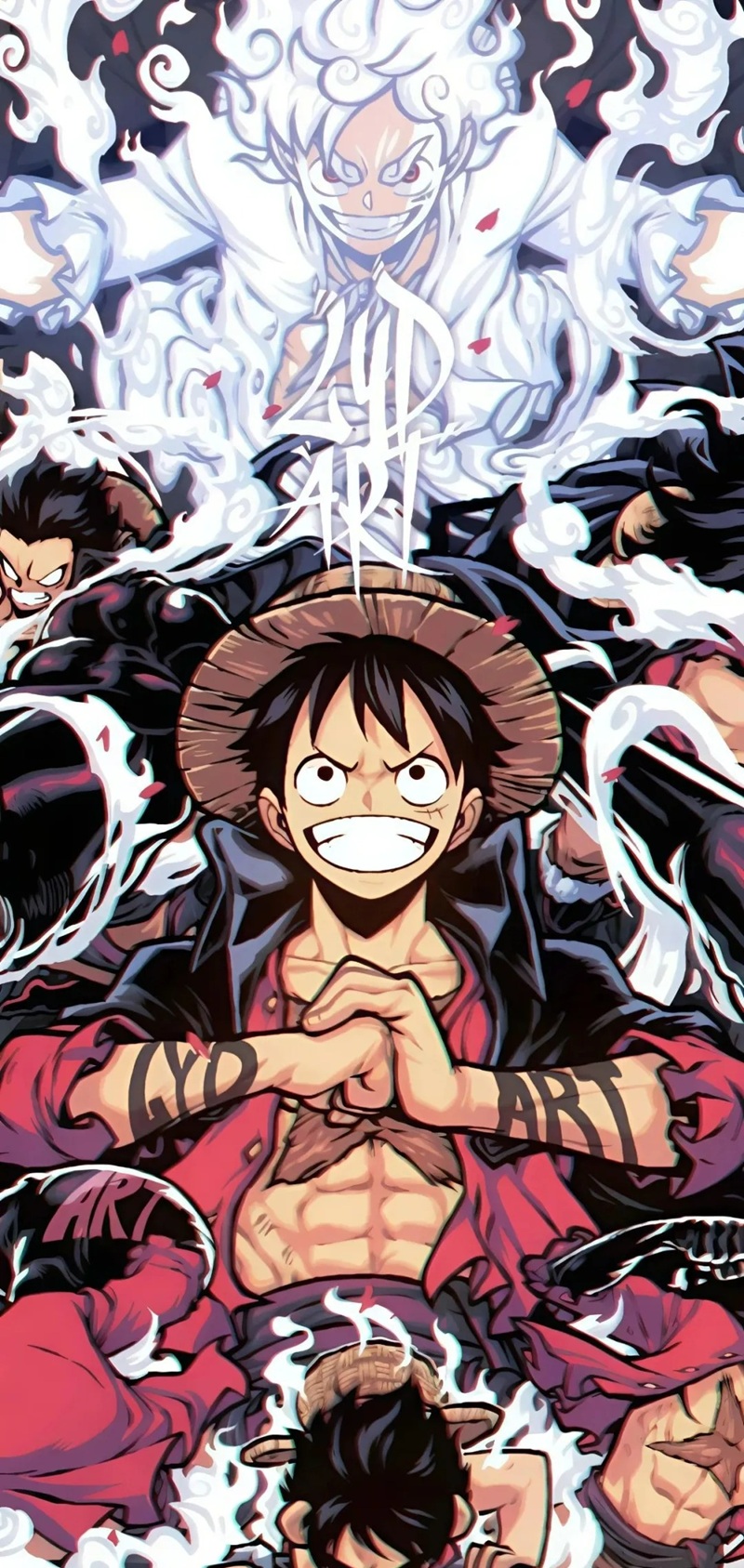 ảnh luffy gear 5 17