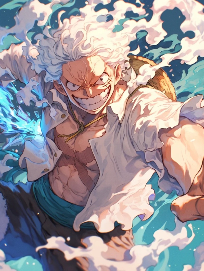 ảnh luffy gear 5 20