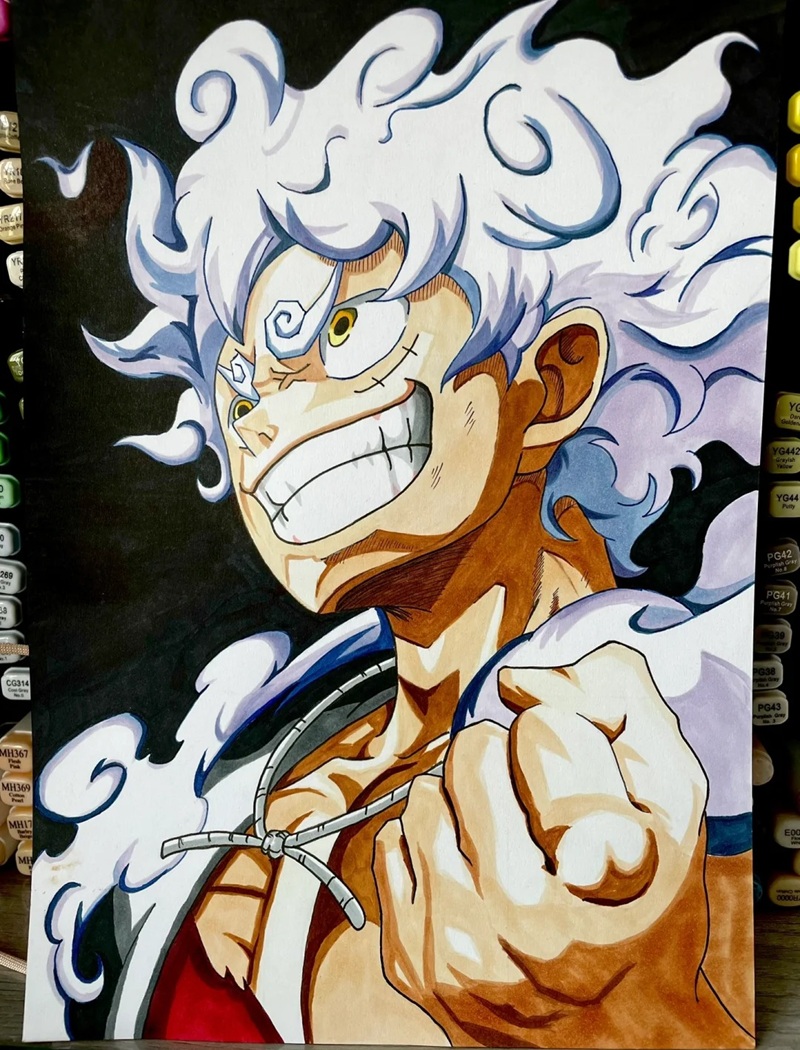 ảnh luffy gear 5 22